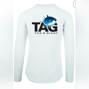 BlueFin Lady’s TAG A GIANT LS Solar Top - Size Medium, NWT